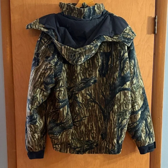 Browning Woodland Pattern Jacket XL, Matching Bibs L - Picture 2 of 8